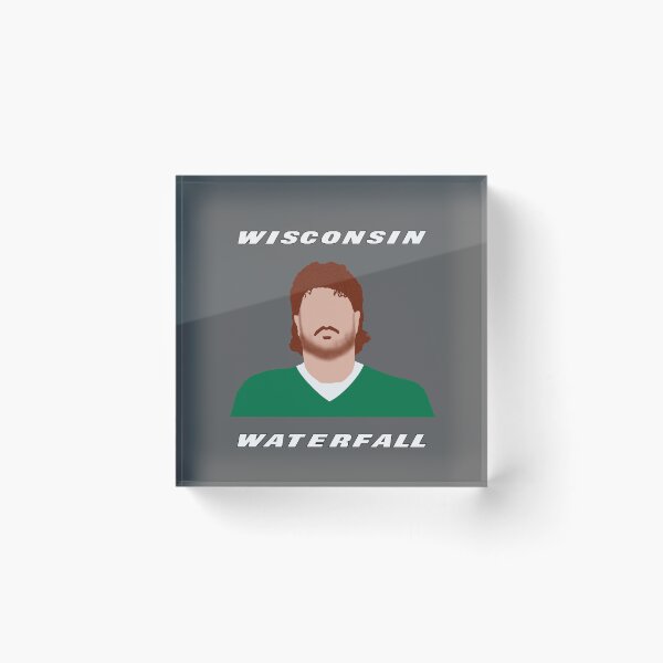 Artikelvorschau, Jets Joe Tippmann Wisconsin-Wasserfall entworfen und verkauft von Gang Green Gear.