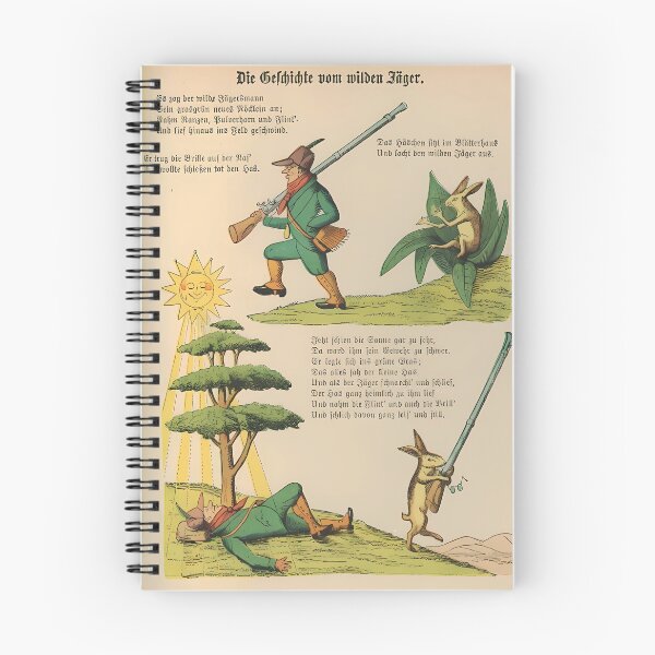 Item preview, Die Geschichte vom wilden Jäger Tafel 1, Heinrich Hoffmann, 1884 designed and sold by A APART T.