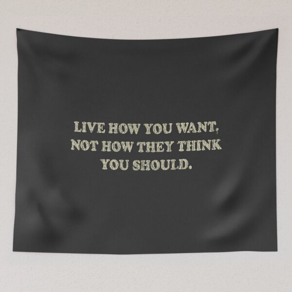 Item preview, Live How You Want 1972 designed and sold by AstroZombie6669.