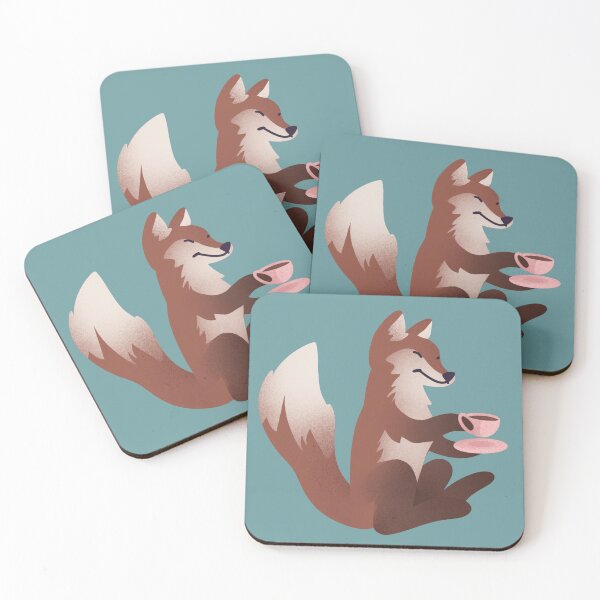 Item preview, Tea Party Fox designed and sold by joymastron.