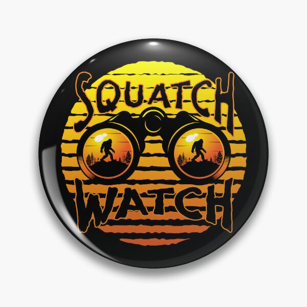Item preview, Squatch Watch Sasquatch Investigation Tracking Society Bigfoot Hunting Apparel Design designed and sold by Axolotl Apparel.