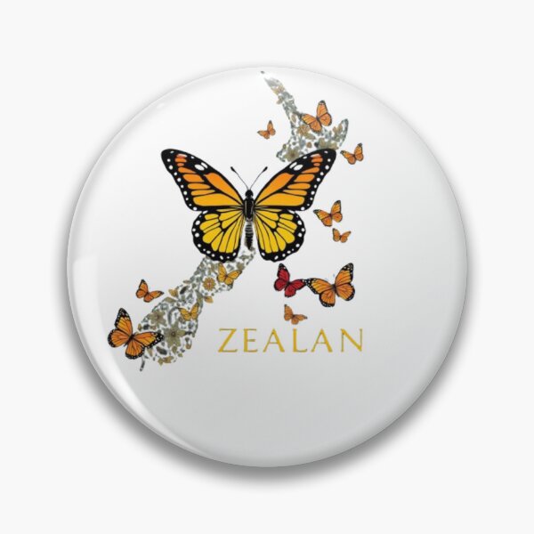 Item preview, Golden Monarch: Vibrant Butterflies for New Zealand Journey designed and sold by ColorsSoul ⭐️⭐️⭐️⭐️⭐️.