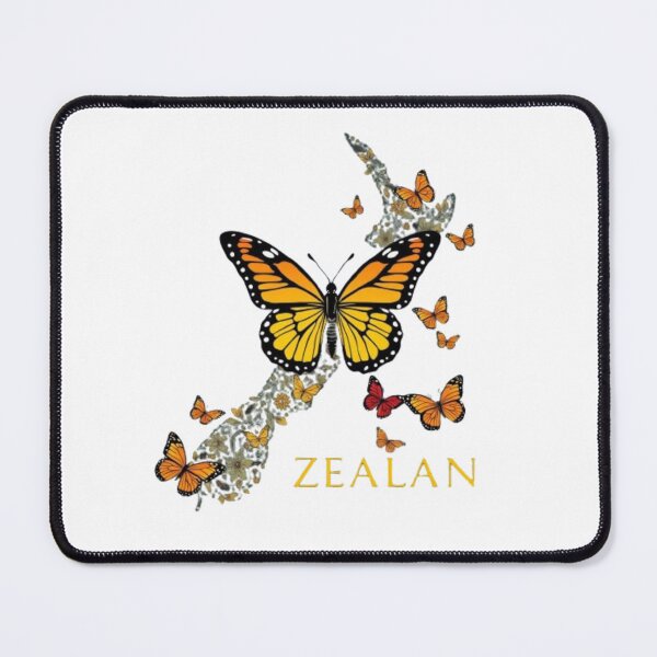 Item preview, Golden Monarch: Vibrant Butterflies for New Zealand Journey designed and sold by ColorsSoul ⭐️⭐️⭐️⭐️⭐️.