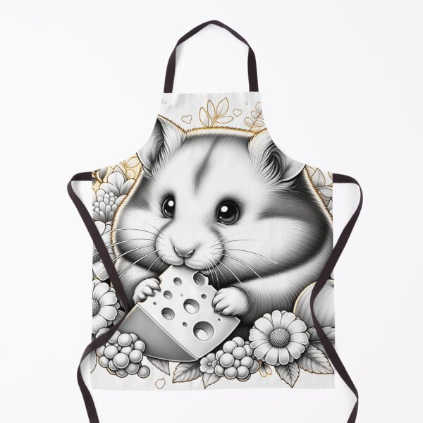 Item preview, Hamster Eating Cheese designed and sold by kimzie7124.