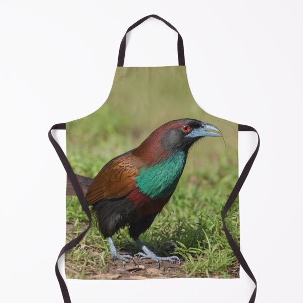 Item preview, Multi Colored Green Billed Coucal designed and sold by laguitan10.