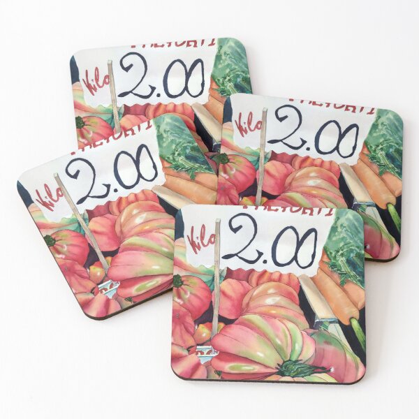 Item preview, Heirloom Tomatoes at the Market designed and sold by Jennifer Broussard Art.