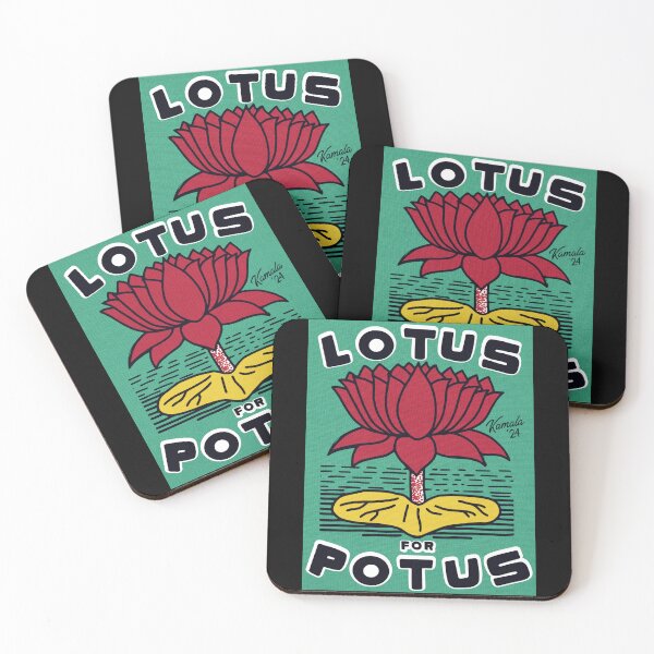 Item preview, LOTUS FOR POTUS - Kamala '24 designed and sold by acquiesce13.