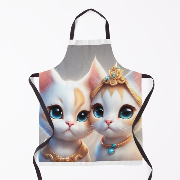 Item preview, Cute Cat Couple Playing Cartoon Vector Icon Illustration designed and sold by hjian8219.