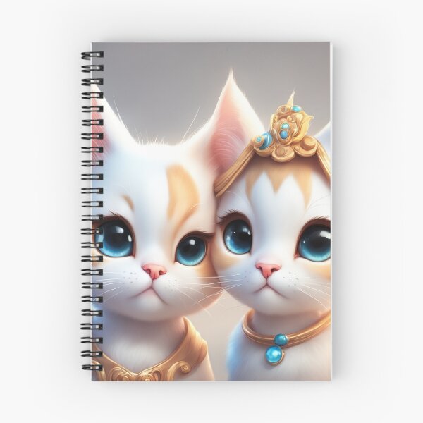 Item preview, Cute Cat Couple Playing Cartoon Vector Icon Illustration designed and sold by hjian8219.