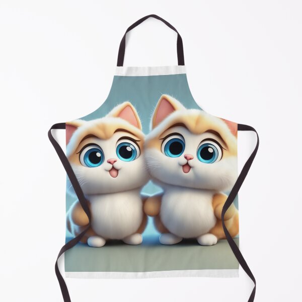 Item preview, Cute Cat Couple Playing Cartoon Vector Icon Illustration designed and sold by hjian8219.