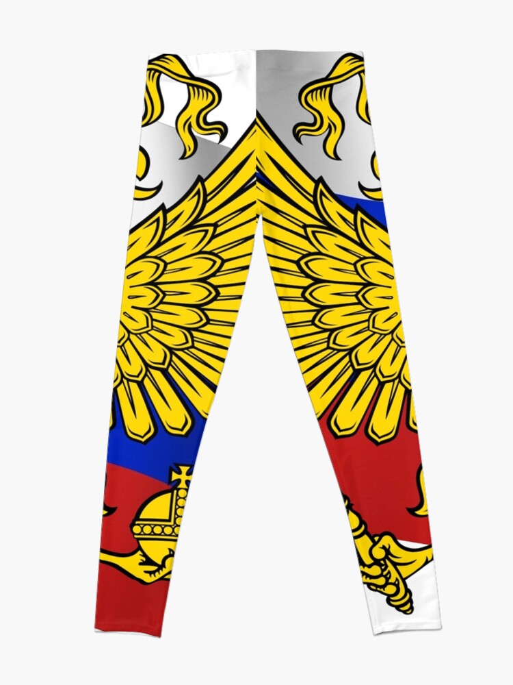 Alternate view of Российский флаг, Флаг российской федерации, Russian flag, Flag of the Russian Federation, Russia, Russian, flag, Russian Federation Leggings