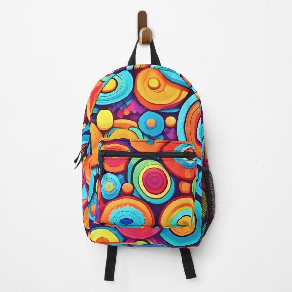 Item preview, Vibrant Circle Explosion designed and sold by Health And Fitness Posts e-Store.