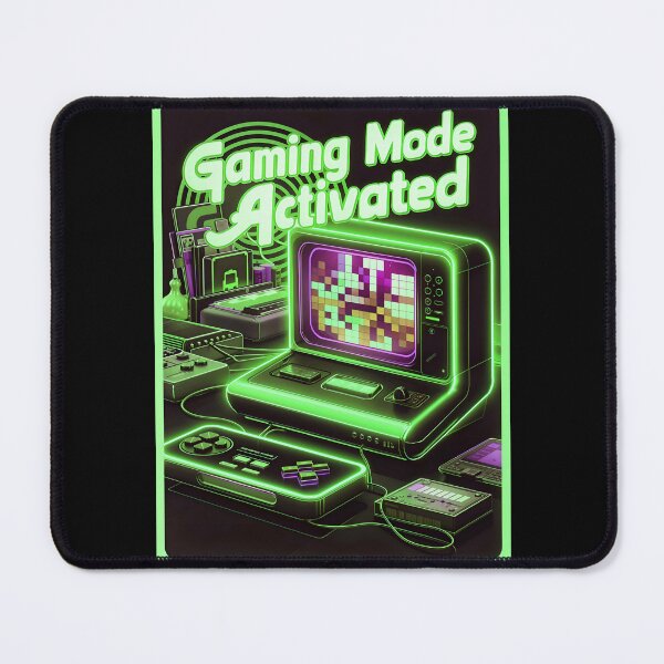Artikelvorschau, Gaming-Modus aktiviert Retro Gamer Zitat entworfen und verkauft von TheArtOfPat.