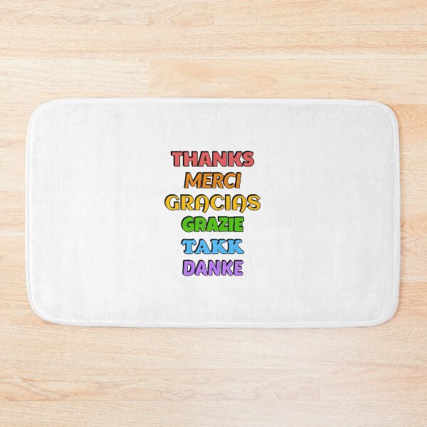 Item preview, Thank you - giving thanks in different languages - happy thanksgiving designed and sold by Inspirationmotivation.