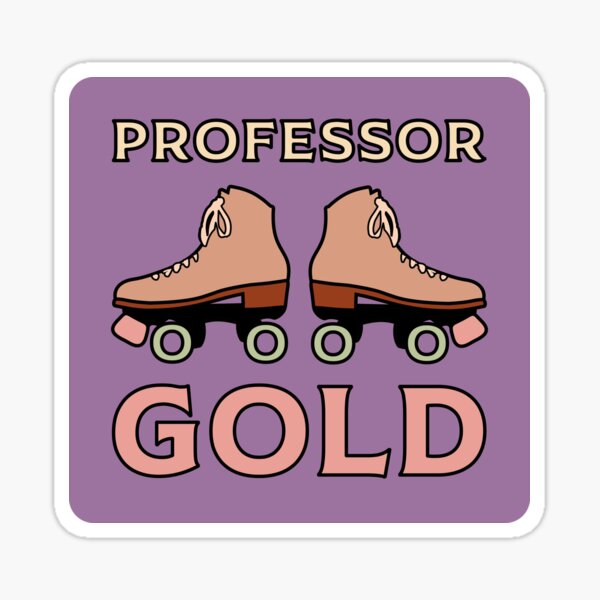 Item preview, Professor Gold: The Rollerskater designed and sold by Patrick Schloss.