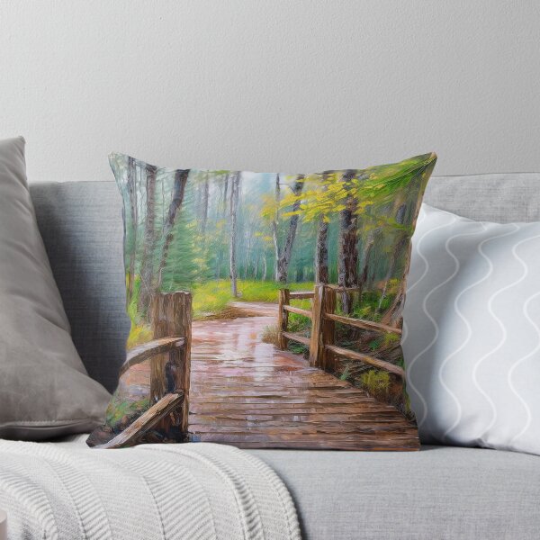 Item preview, Trail at Gooseberry Falls Oil designed and sold by Susan Rydberg.