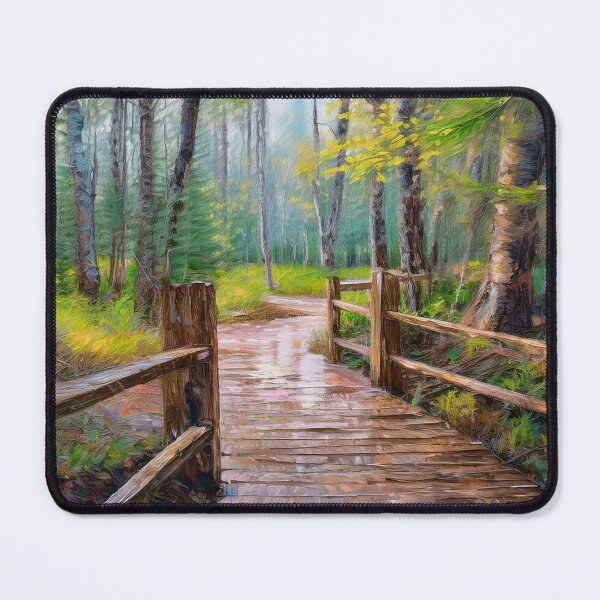 Item preview, Trail at Gooseberry Falls Oil designed and sold by Susan Rydberg.
