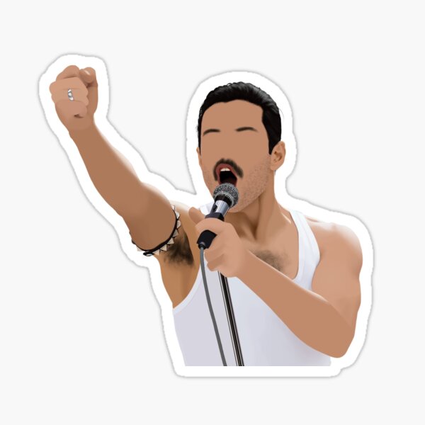 Bohemian Rhapsody (Freddie Mercury) Sticker