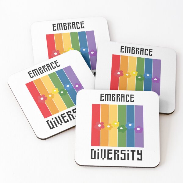 Item preview, Embrace Diversity designed and sold by Alittlemaebird.