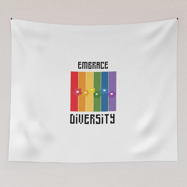 Item preview, Embrace Diversity designed and sold by Alittlemaebird.
