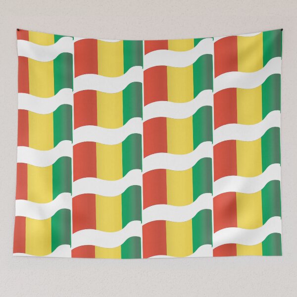 Item preview, Gabon Flag designed and sold by HarveyHandcraftsandDesigns.