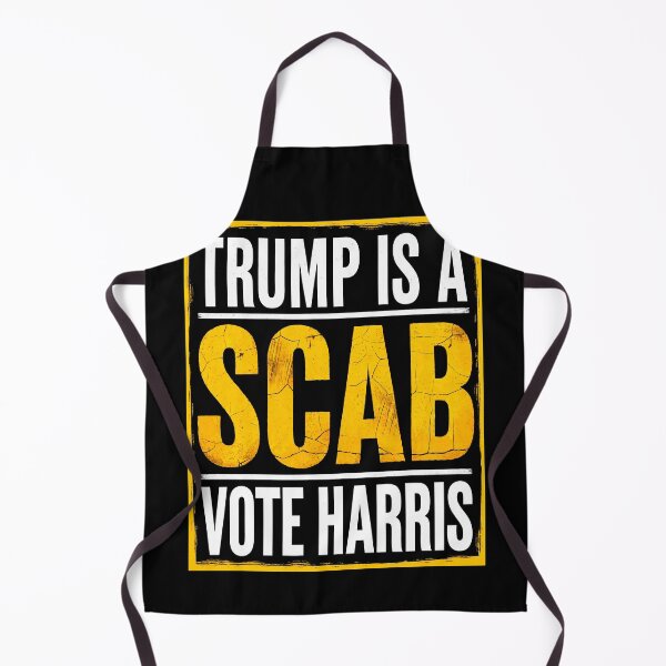 Item preview, Trump Is A Scab Vote Harris designed and sold by Mosaic-97.