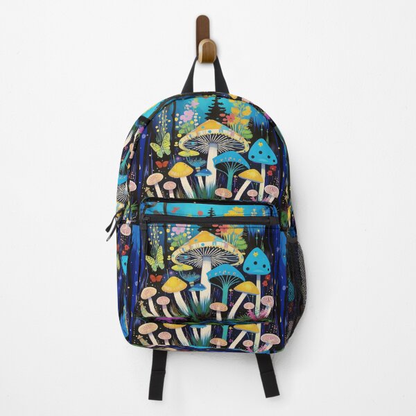 Item preview, Mushrooms in a magical forest. Neo-expressionism. designed and sold by Natalia-Vlad.