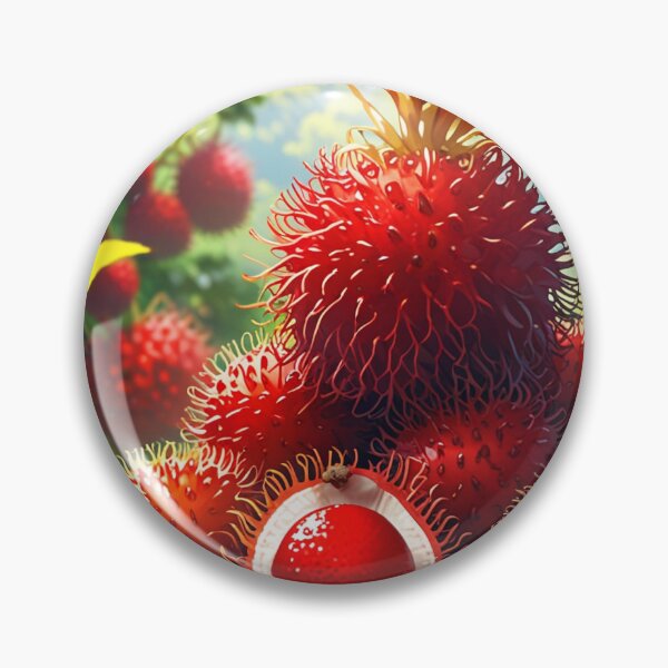 Item preview, Always red rambutan. designed and sold by PatDoArt.