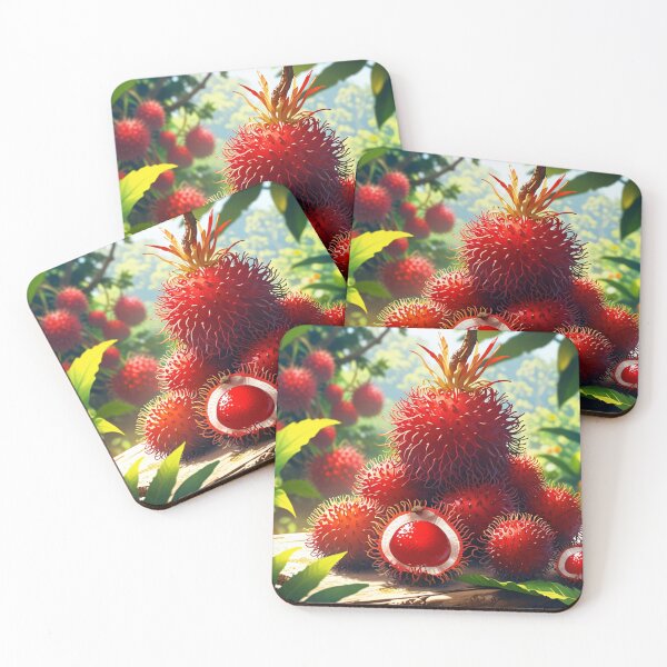 Item preview, Always red rambutan. designed and sold by PatDoArt.