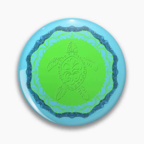 Item preview, Zen Petal Art - Nautical Turtle Medallion  designed and sold by SpeakBoldly.