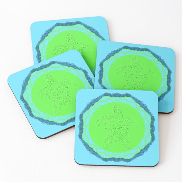 Item preview, Zen Petal Art - Nautical Turtle Medallion  designed and sold by SpeakBoldly.
