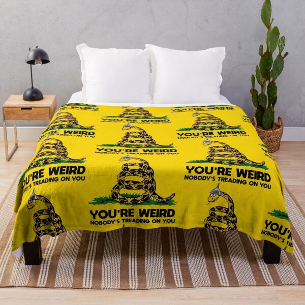 Item preview, Nobody's Treading On You, You're Weird - Gadsden Parody designed and sold by acquiesce13.