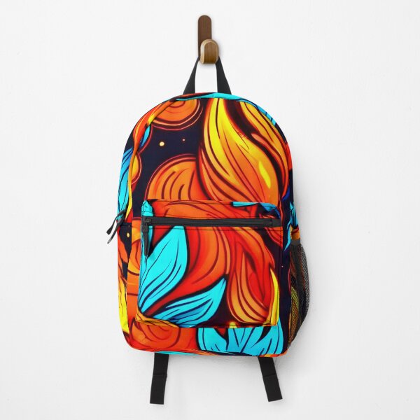 Item preview, Fiery Abstract Flame Pattern designed and sold by Health And Fitness Posts e-Store.