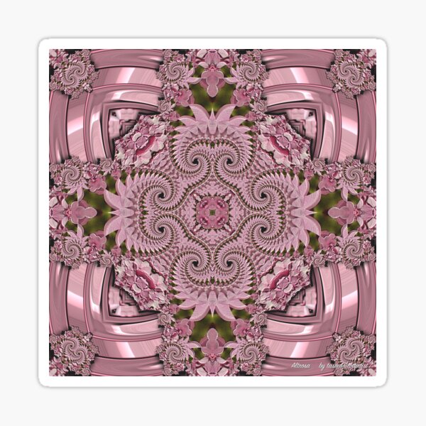 D1G1TAL-M00DZ ~ FLORAL ~ MBf3w2QtHF by tasmanianartist Sticker