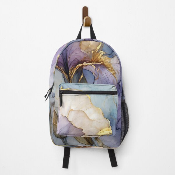 Item preview, Graceful Violet Bearded Irises II designed and sold by Susan Rydberg.
