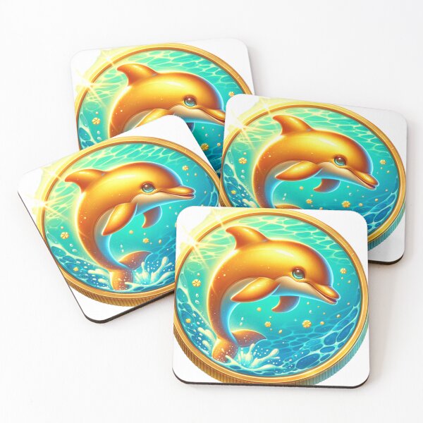 Item preview, Happy Dolphin in a clear ocean designed and sold by kimzie7124.