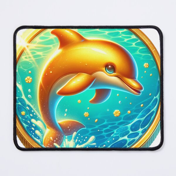 Item preview, Happy Dolphin in a clear ocean designed and sold by kimzie7124.