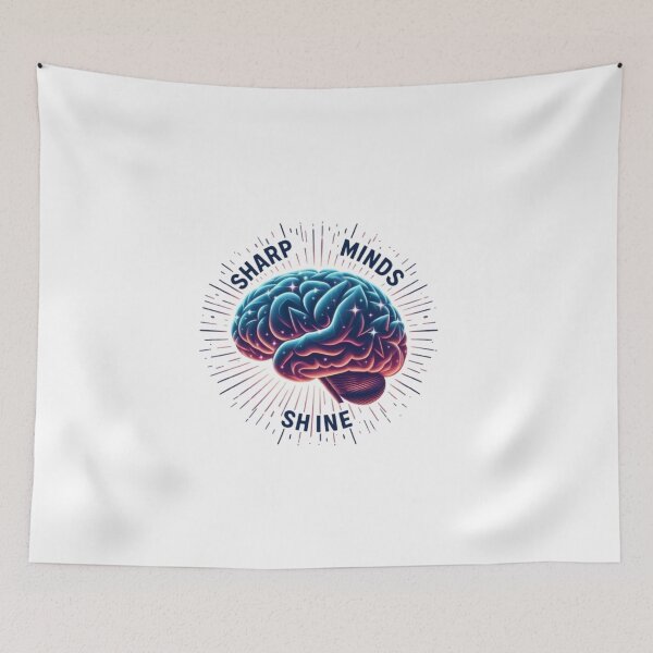 Item preview, Sharp minds shine designed and sold by Monem-RASH.