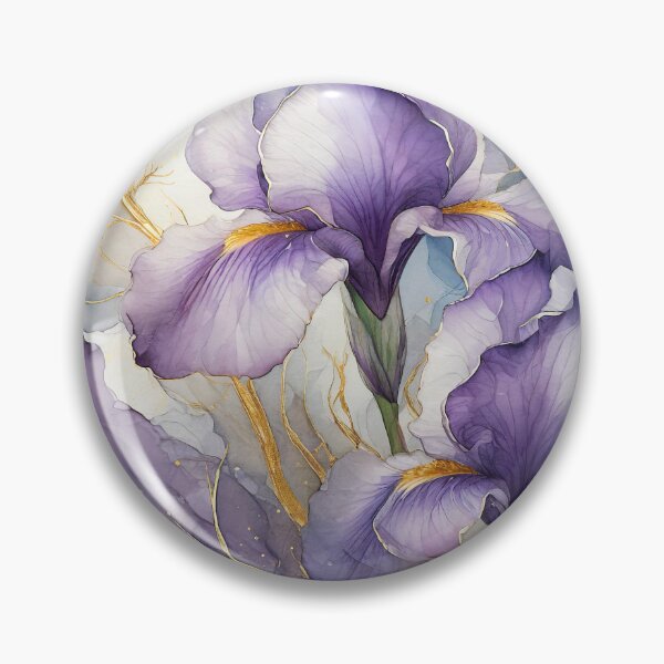 Item preview, Graceful Violet Bearded Irises designed and sold by Susan Rydberg.