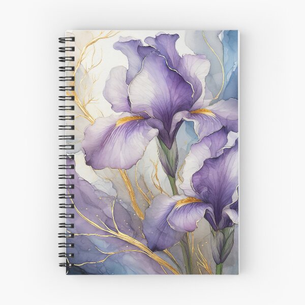 Item preview, Graceful Violet Bearded Irises designed and sold by Susan Rydberg.
