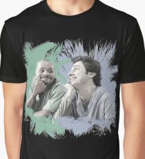 Turk & JD Bromance Grafik T-Shirt