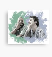 Turk & JD Bromance Canvas Print