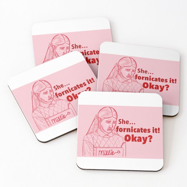 Item preview, Freaks and Geeks Millie Kentner "She fornicates it! Okay?" designed and sold by gillianalyse.