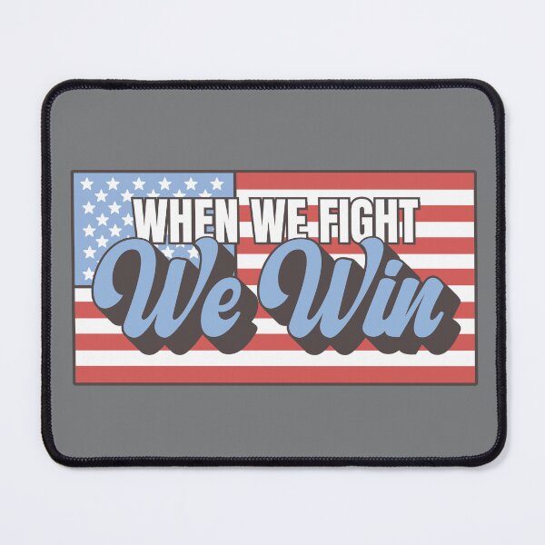 Item preview, When We Fight We Win designed and sold by Caring Hearts.
