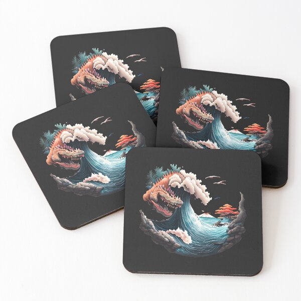 Item preview, Ocean Waves And Dinosaurs 2 designed and sold by Chubuter.