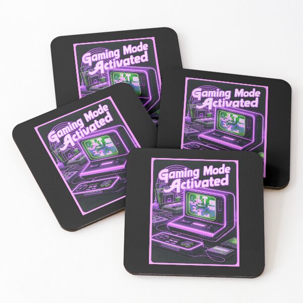 Item preview, Gaming Mode Activated Retro Gamer Quote designed and sold by TheArtOfPat.