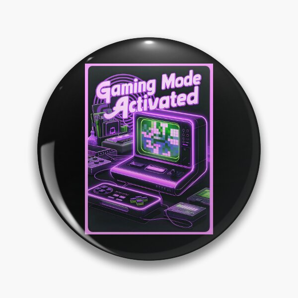 Artikelvorschau, Gaming-Modus aktiviert Retro Gamer Zitat entworfen und verkauft von TheArtOfPat.
