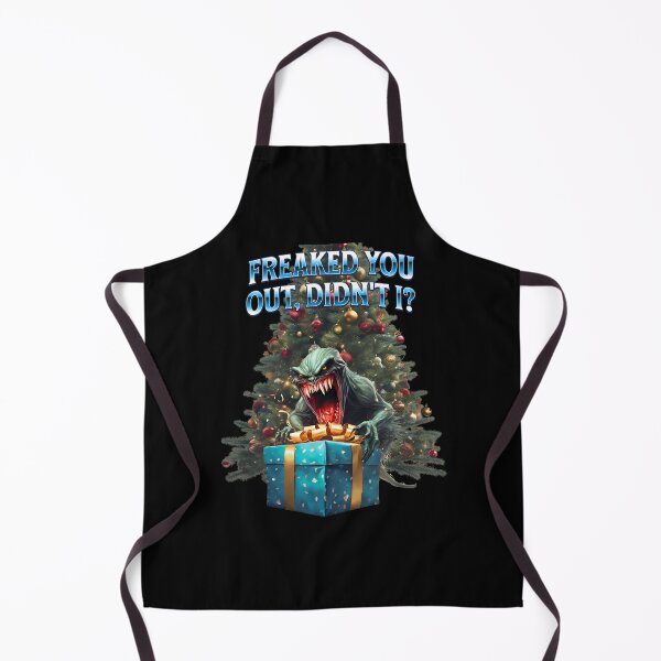 Item preview, Freaked You Out, Didn't I? Halloween Monster By A Christmas Tree designed and sold by signshirtz.