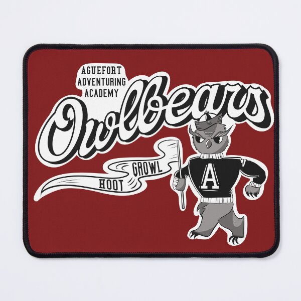 Item preview, Aguefort Owlbears Old School Mascot designed and sold by Spaghetti-hoes.