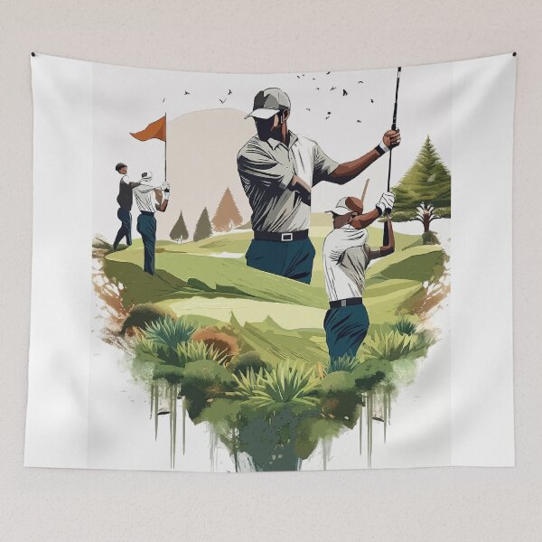 Item preview, Tee Time: National Golf Month designed and sold by bb-15artstudio.